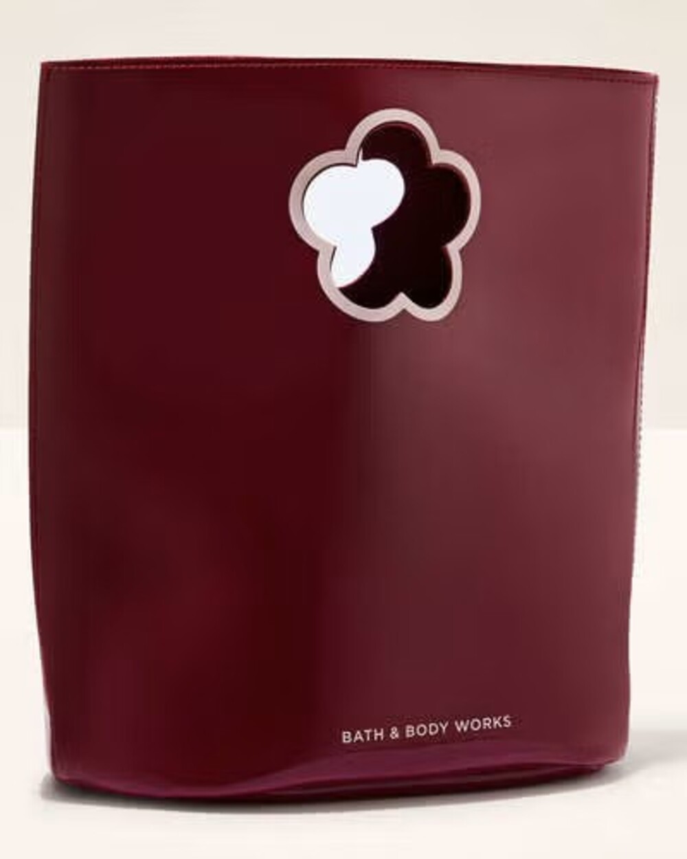 GIFT SHOP: GIFT BOXES & BAGS - MAROON GIFT TOTE BY BATH & BODY